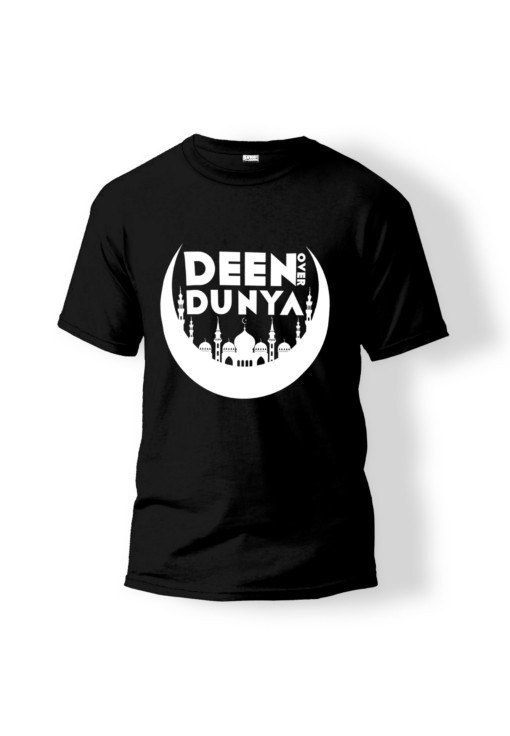 Deen over dunya t-shirts