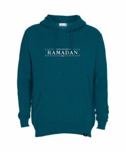 Mørk blå ramadan hoodie