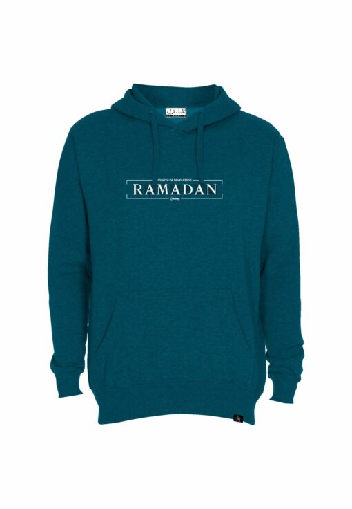 Mørk blå ramadan hoodie