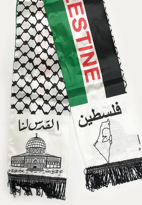 Palæstina Flag Tørklæde